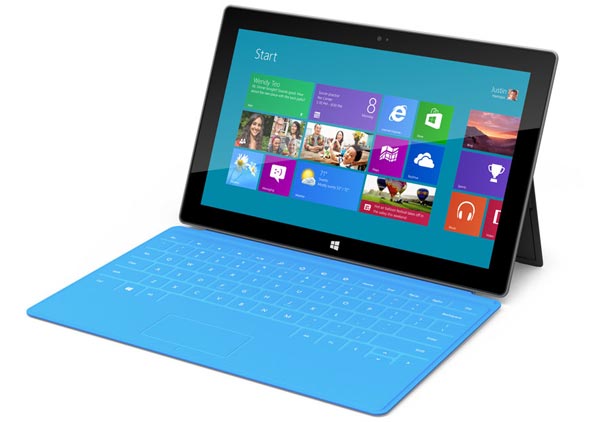 tablet tactile Windows 8 RT