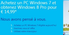 Windows 8 upgrade offer