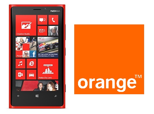 Lumia 920 orange