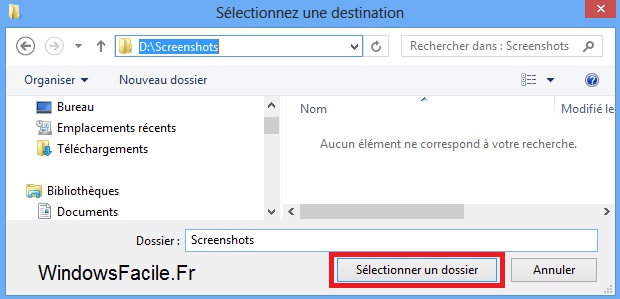 WindowsFacile.fr – choix_repertoire_screenshots