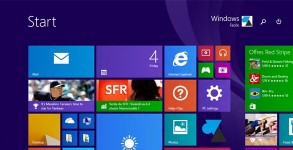 Windows 8.1 update 1 ecran accueil