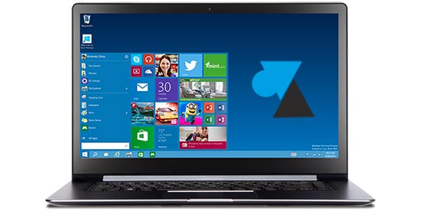 Windows 10: retrouver l’écran d’accueil de Windows 8