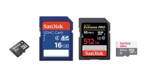 cartes SD MicroSD SDHC SDXC