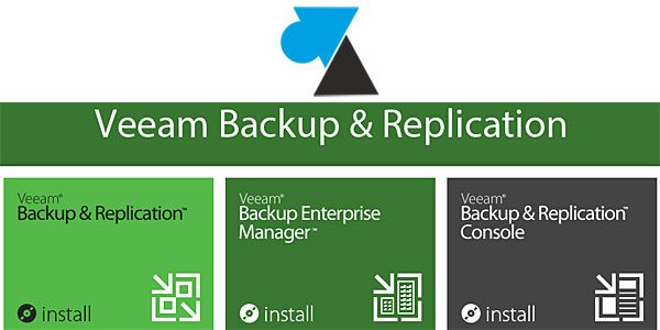 Présentation des logiciels Veeam Backup & Replication