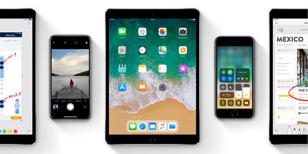 Nouveautés et mise à jour iOS11 pour iPhone et iPad