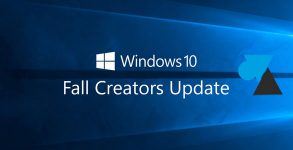 mise à jour Microsoft Windows 10 Fall Creators Update 1709