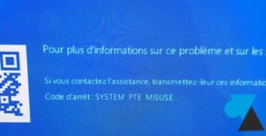 BSOD SYSTEM PTE MISUSE