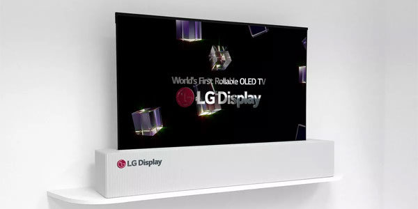 LG présente une TV enroulable