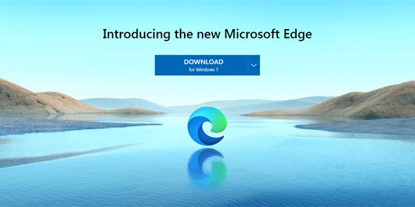 telecharger installer Edge 2020 Chromium Windows 7