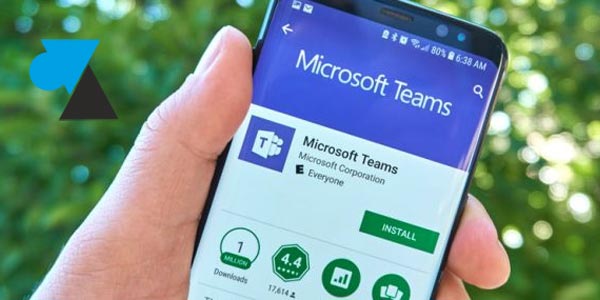 Nouveautés de Microsoft Teams sur Android (août 2020)