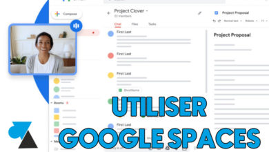 tutoriel Google Spaces Gmail Workspace