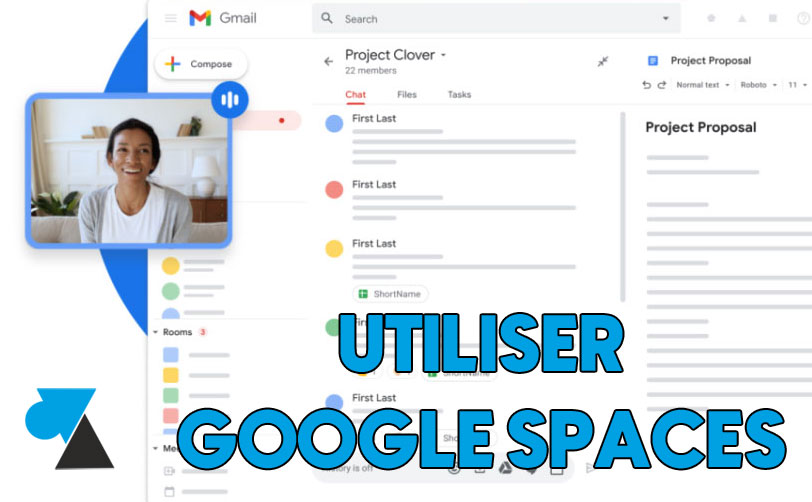 tutoriel Google Spaces Gmail Workspace