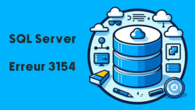 Microsoft SQL Server erreur 3154