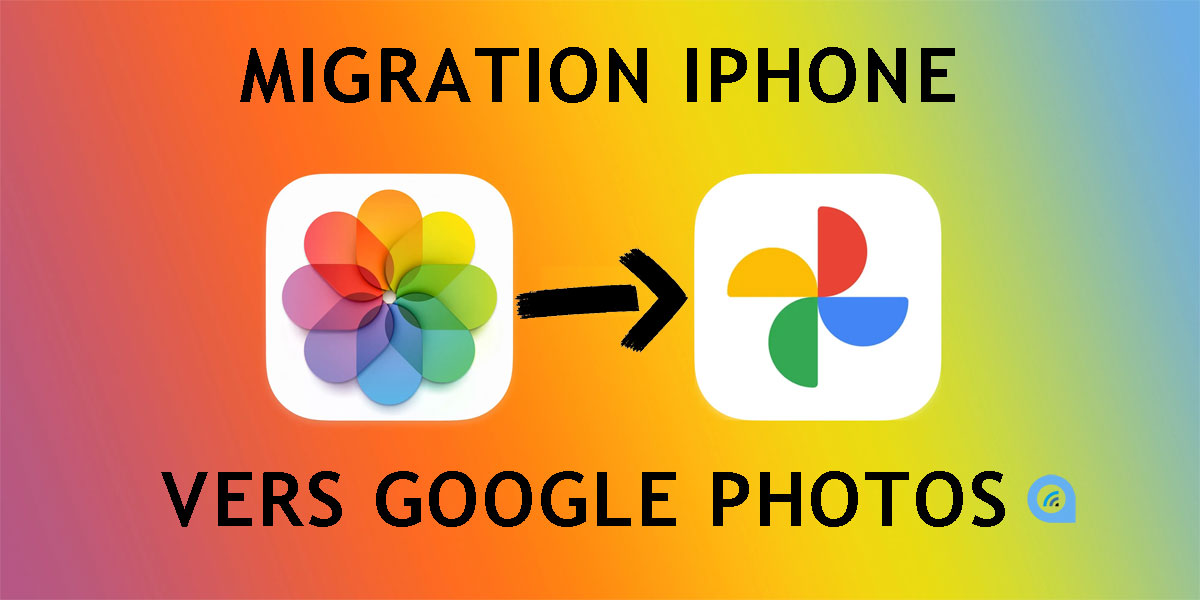 migration iphone icloud vers google photos