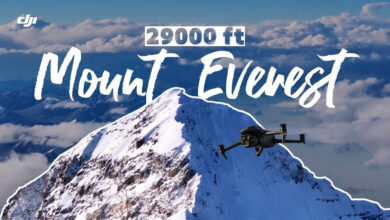 DJI drone Everest