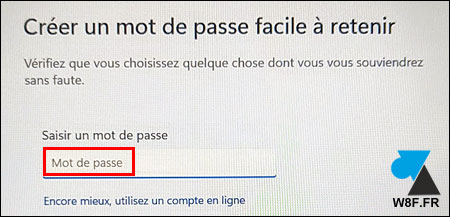 Windows 11 mot de passe