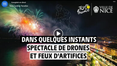 drones Tour de France Nice