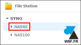 nas synology file station volume