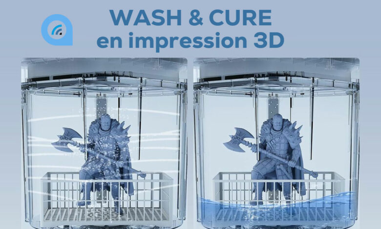 tutoriel wash cure imprimante 3D