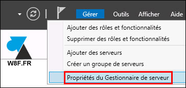 Gestionnaire de serveur Windows 3