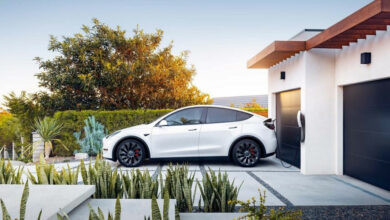 WF Tesla Model Y recharge domicile