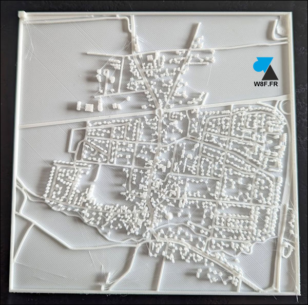 Touch Mapper carte 3D village