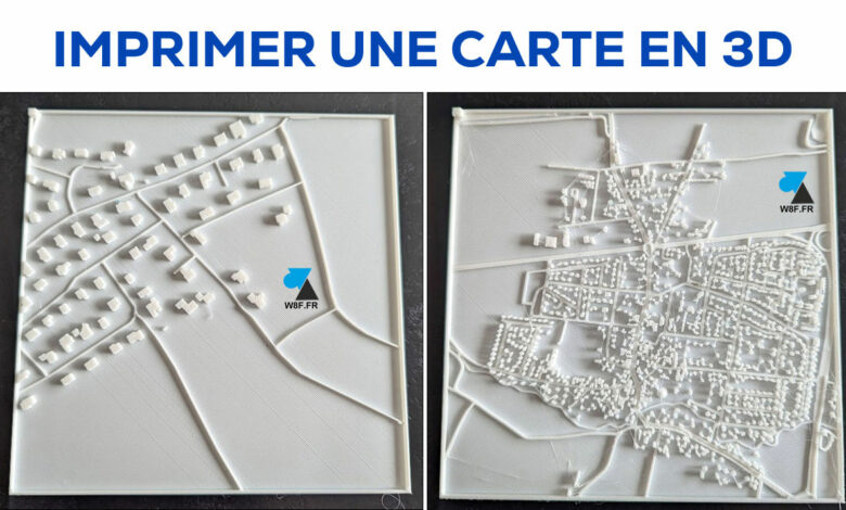 imprimer carte 3D touch mapper