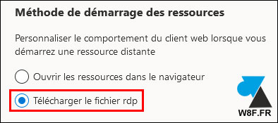 remote app rds télécharger RDP