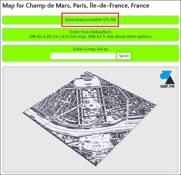 touch mapper carte 3D