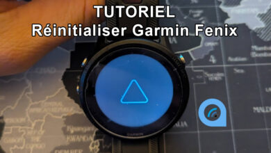 tutoriel reset garmin fenix