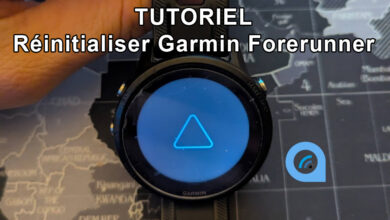 tutoriel reset garmin forerunner