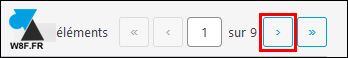 wordpress page suivante