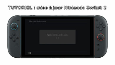 Nintendo Switch 2 tutoriel update