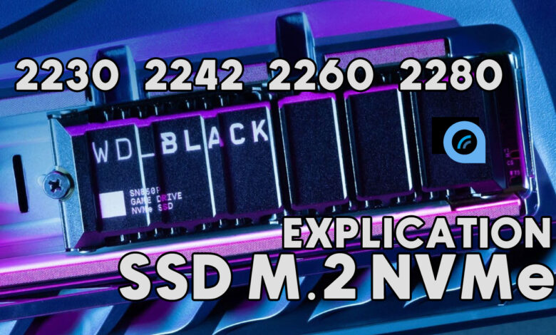 SSD M2 NVMe explications