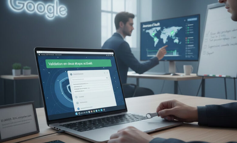 Google Workspace admin tutoriel