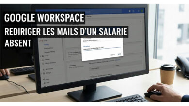 tutoriel google workspace routage mappage
