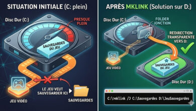 mklink tutoriel windows
