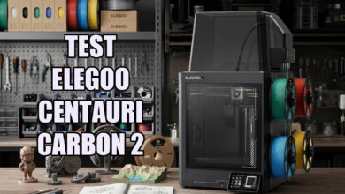 test elegoo centauri carbon 2 francais